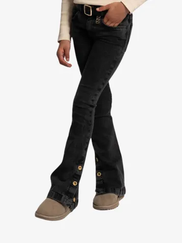 Meisjes Spijkerbroek Saar Grey Grey Denim