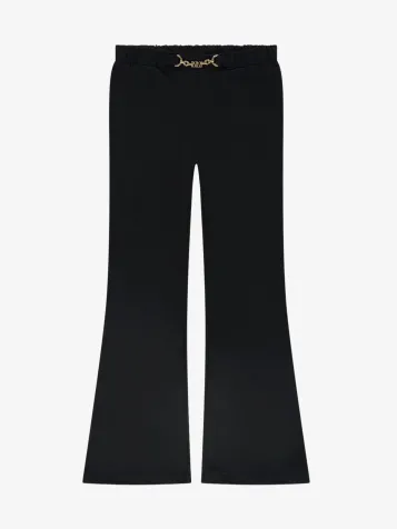 Meisjes Broek Flared Sage Zwart