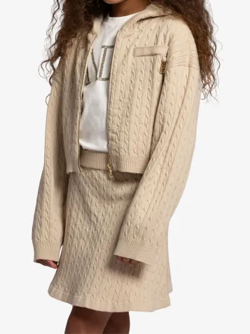Meisjes Rok Xia Cable Oak Sand
