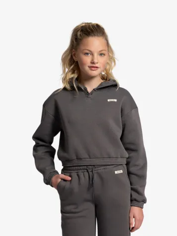 Meisjes Hoodie Ariaa Steel Grey