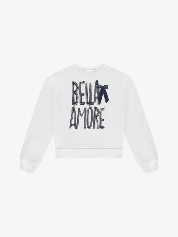 Meisjes Sweater Gracy Off White