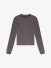 Nik & Nik Meisjes Top Xia Cable Steel Grey
