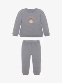 Patachou Jongens Joggingpak Mini Play Melange Grey