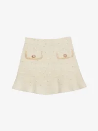 Patachou Meisjes Rok Kids Girl Party Pink Ecru Gold