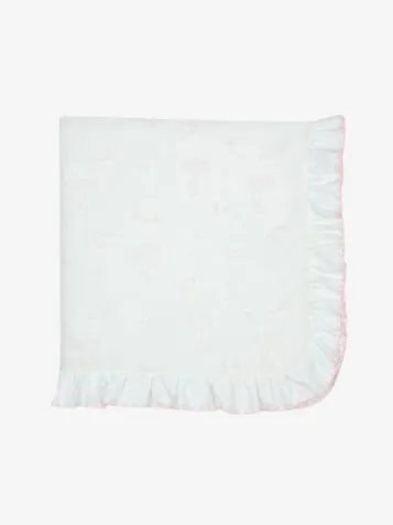 Meisjes Baby Deken Newborn Sweet Pink Sweet Toile De Jouy