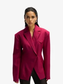 Refined Department Dames Blazer Miley Fitted Bordeaux