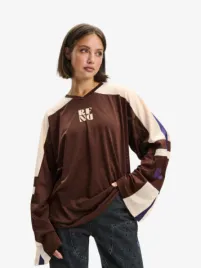 Refined Department Dames Longsleeve Yaedy Bruin