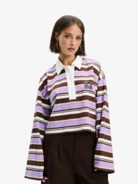 Refined Department Dames Polo Muse Stripe