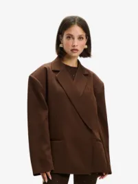 Refined Department Dames Blazer Adele Bruin