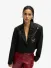 Refined Department Dames Blazer Niv Cropped Embellished Zwart