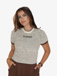 Reinders Dames Top Selena Chesnut Chocolate