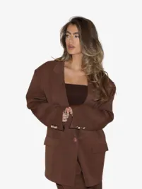 Reinders Dames Blazer Marijn Chesnut Chocolate