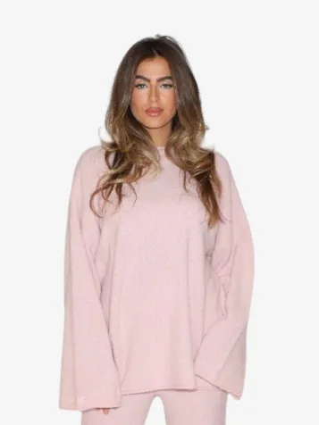 Dames Trui Winnie Wool Rose Quartz