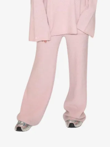 Dames Broek Winnie Wool Rose Quartz
