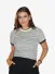 Reinders Dames Top Selena Stripes Zwart
