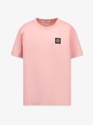 Jongens T-shirt Basic Roze