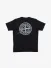 Stone Island Junior Jongens T-shirt Print Zwart