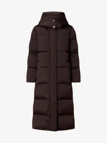 Dames Winterjas Kelly Lang Soil Brown