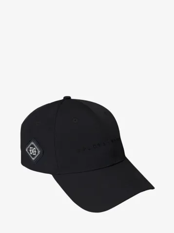 Heren Pet Cap Plate Zwart