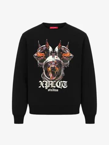 Heren Sweater Dobberman Zwart