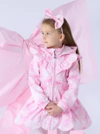 Adee Meisjes Zomerjas River Strik Roze Blossom
