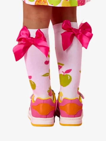 Meisjes Kniesokken Tammy Tutti Frutti Bright Wit