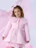 ADee Meisjes Zomerjas Riley Quilted Collar Roze Blossom