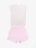 ADee Meisjes Set Short Roxy Strik Broderie Bright Wit