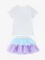 ADee Meisjes Set Rok Suzi Tulle Bright Wit