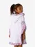 ADee Meisjes Poncho Rosie Ice Cream Bright Wit