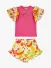 ADee Meisjes Set Short Tabitha Tutti Frutti Poly Bright Roze