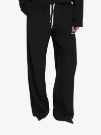 Alix The Label Dames Broek Flowy Zwart