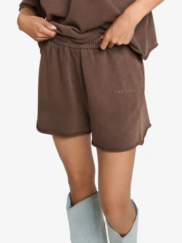 Dames Short Sporty Summer Bruin