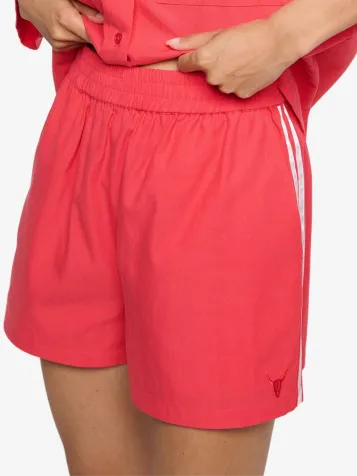 Dames Short Sporty Light Rood