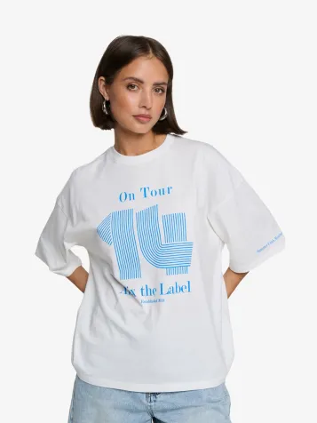 Dames T-shirt 14 Soft Wit