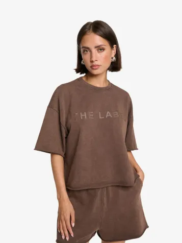 Dames T-shirt The Label Summer Bruin