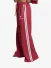Alix The Label Dames Joggingbroek Training Pinstripe Cerise