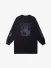 Alix The Label Dames Longsleeve T-shirt Label Club Charcoal Grijs
