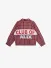 Alix The Label Dames Bomber Checked Cerise