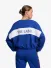 Alix The Label Dames Sweater Logo Tape Royal Blauw