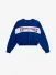Alix The Label Dames Sweater Logo Tape Royal Blauw