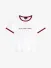 Alix The Label Dames T-shirt Ringer Soft Wit