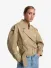 Alix The Label Dames Trench Coat Short Alix Camel