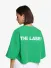 Alix The Label Dames Shirt Cropped Baseball Bright Groen