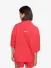 Alix The Label Dames Blouse Short Sleeve Light Rood