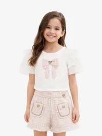 Angels Face Meisjes Set Nessa Tweed Roze Mix