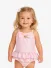 Angels Face Meisjes Badpak Giuppe Roze Sparkle
