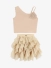 Angels Face Meisjes Set Adva Sparkle Tulle Goud