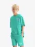 Black Bananas Kids Jongens Set T-shirt Short Sketch Turquoise