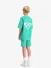 Black Bananas Kids Jongens Set T-shirt Short Sketch Turquoise